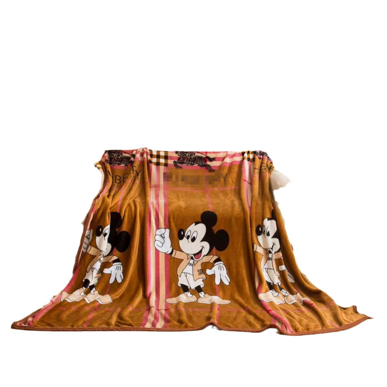 Wholesale Cartoon LV DIOR Gucci Chanel Burberry Flannel Blanket OSE-BLT-MYM001